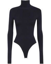 Entire studios - Turtleneck Long-Sleeve Bodysuit - Lyst