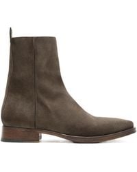 Acne Studios - Suede Ankle Boots - Lyst