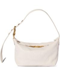 Miu Miu - Spirit Nappa Leather Bag - Lyst