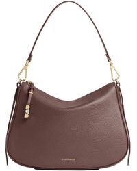 Coccinelle - Small Nory Grained-Leather Shoulder Bag - Lyst