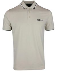 BOSS - Short-Sleeve Polo Shirt - Lyst
