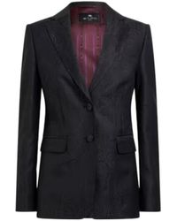 Etro - Single-Breasted Tailored Blazer - Lyst