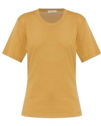 Lemaire - Crew Neck Short Sleeve T-Shirt - Lyst