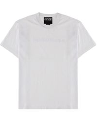 Versace - Jeans Couture Embossed Logo T-Shirt - Lyst