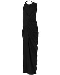 Entire studios - Oaklyn Draped Halterneck Dress - Lyst