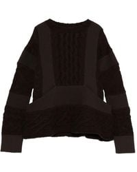Sacai - Long-Sleeved Sweater - Lyst