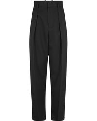 Bottega Veneta - High Waist Casual Pants - Lyst
