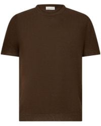 Roberto Collina - Textured Short Sleeve T-Shirt - Lyst