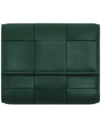 Bottega Veneta - Cassette Tri-Fold Zip Wallet - Lyst