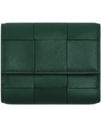 Bottega Veneta - Cassette Tri-Fold Zip Wallet - Lyst
