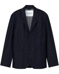 Closed - Notch-Lapel Patch-Pocket Denim Jacket - Lyst