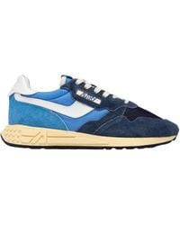 Autry - Reelwind Logo Patch Lace-Up Sneakers - Lyst