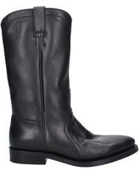 Jil Sander - Bruce Western Mid-Calf Boots - Lyst