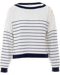 Liu Jo - Striped Jumper - Lyst