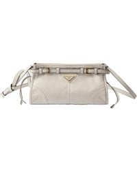 Prada - Small Leather Shoulder Bag - Lyst