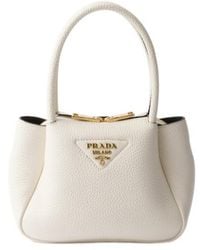 Prada - Liaison Mini Leather Handbag - Lyst