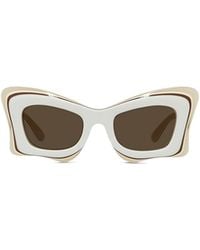 Loewe - Butterfly Frame Sunglasses - Lyst