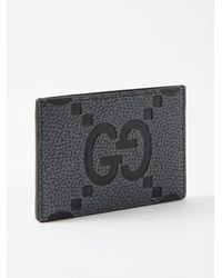 Gucci - Logo Embossed Card Holder - Lyst