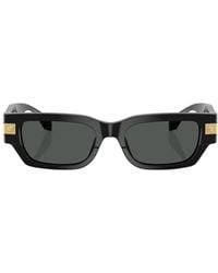Versace - Classic Rectangle-Frame Sunglasses - Lyst