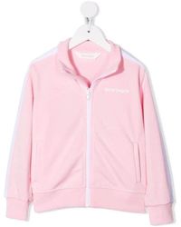 Palm Angels - Logo-Print Zip-Up Track Jacket - Lyst