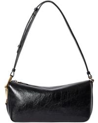 Gucci - Half Horsebit Medium Shoulder Bag, Leather - Lyst