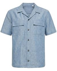 Peserico - Short-Sleeved Pocket Shirt - Lyst