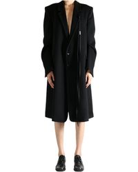 Ann Demeulemeester - Single-Breasted Tailored Coat - Lyst