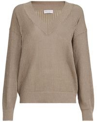 Brunello Cucinelli - Ribbed Sweater - Lyst