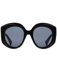 Gucci - Eyewear Logo-Plaque Round-Frame Sunglasses - Lyst