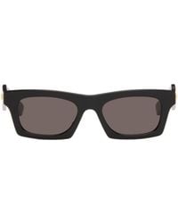 Bottega Veneta - Eyewear Rectangle Frame Sunglasses - Lyst