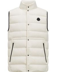 Moncler - Logo Patch Padded Vest - Lyst