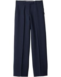 Miu Miu - Mohair-Wool Tailored Trousers - Lyst