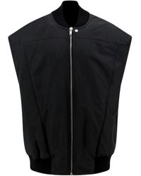 Rick Owens - Zip-Up Sleeveless Gilet - Lyst