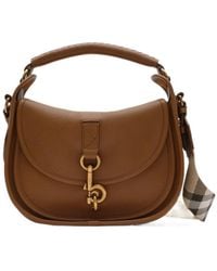 Burberry - Small B Clip Messenger Bag - Lyst