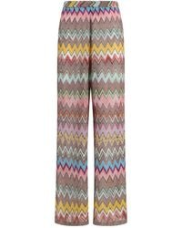 Missoni - Viscose Blend Pants - Lyst