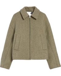Jil Sander - Gabardine Padded Jacket - Lyst