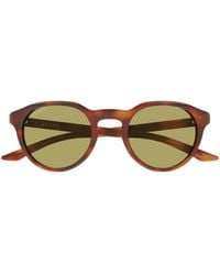 Gucci - Eyewear Oval Frame Sunglasses - Lyst