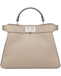 Fendi - Dove Selleria Bag With 1254 Hand-Sewn Topstitches - Lyst