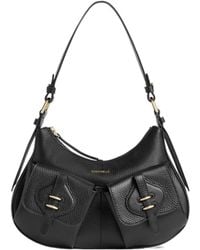 Coccinelle - Buckle Pocket Shoulder Bag - Lyst