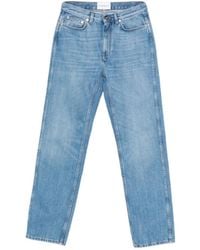 Givenchy - High-Waisted Straight-Leg Jeans - Lyst