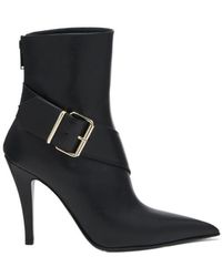 McQueen - Heron Buckle Boots - Lyst