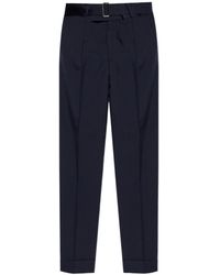 Officine Generale - Officine Générale Pleated Tailored Pants - Lyst