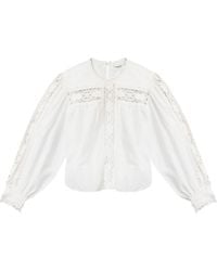 Isabel Marant - Shirt With Lace Detailing - Lyst