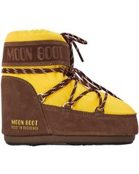 Moon Boot - Retro Color-Blocked Snow Boots - Lyst