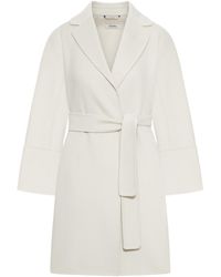 Max Mara - 'S Arona Belted Long-Sleeved Coat - Lyst