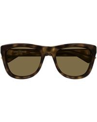 Saint Laurent - Eyewear Square Frame Sunglasses - Lyst