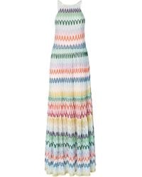 Missoni - Striped Sleeveless Maxi Dress - Lyst