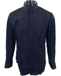 Emporio Armani - Lapel Long-Sleeved Shirt - Lyst