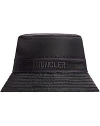 Moncler - Technical Logo Embroidered Fisherman Hat - Lyst