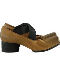 Uma Wang - Square-Toe Ballet Flats - Lyst
